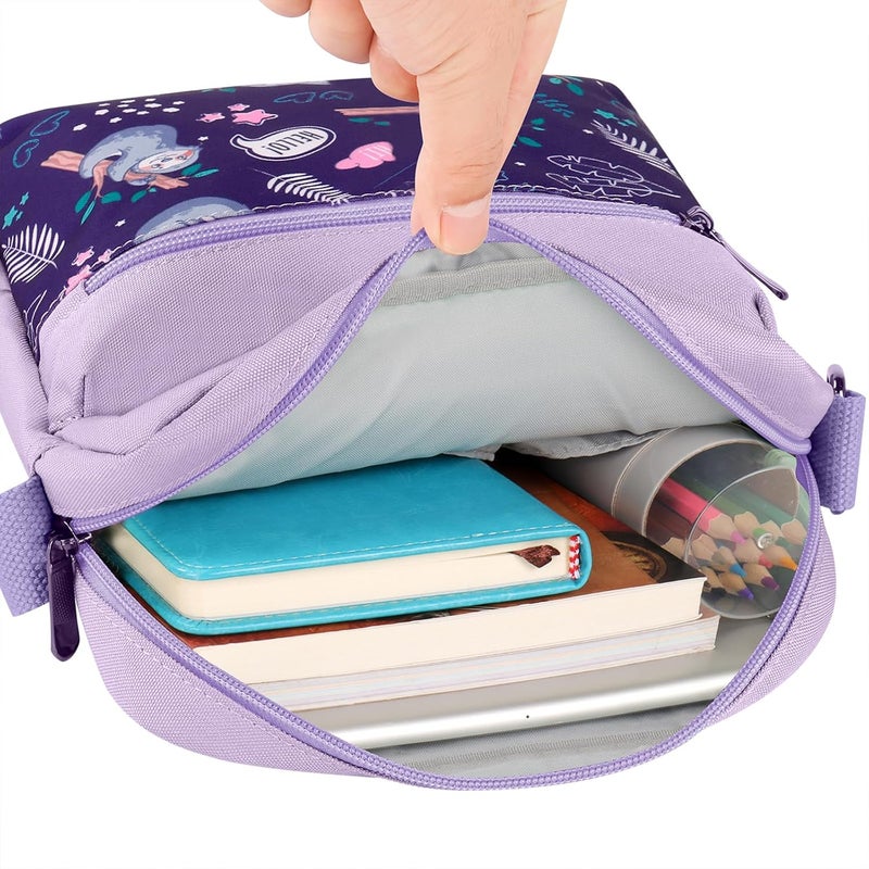 Choco Mocha Girls Purses Age 8-10, Purse for Girls 6-8 10-12 Christmas Gifts for Girl - Image 3